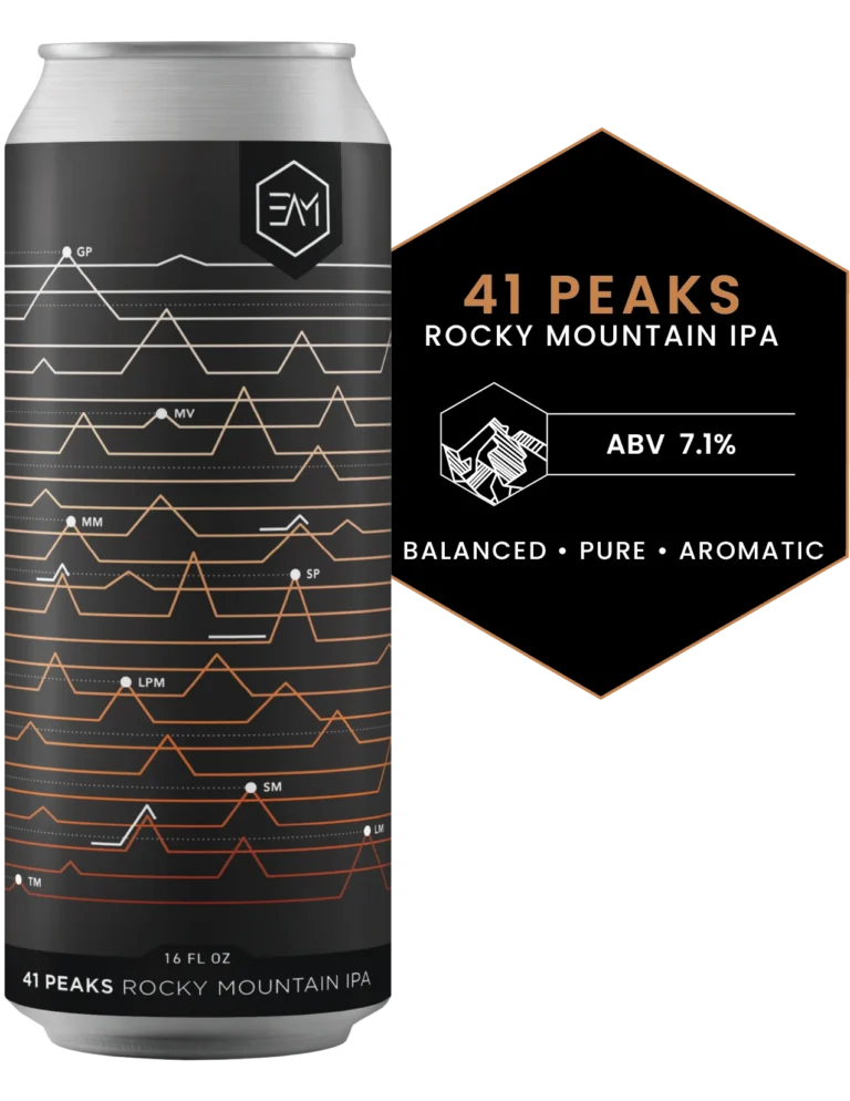 41 Peaks Rocky Mountain IPA By All Means
