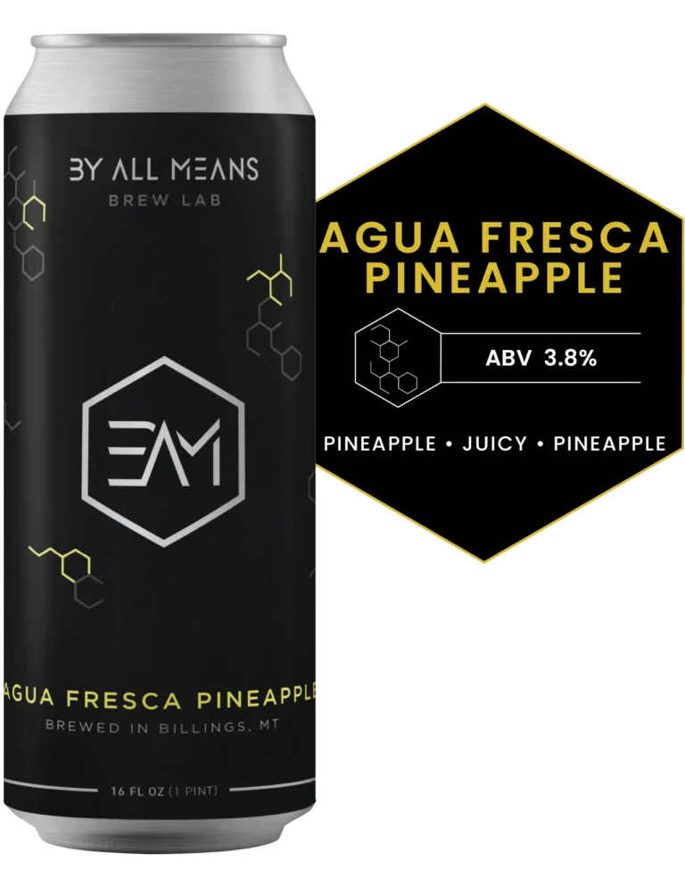 Agua Fresca Pineapple By All Means Billings, MT