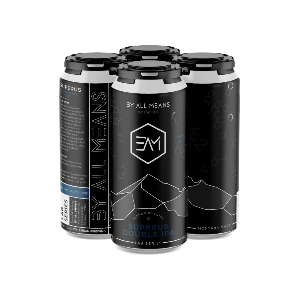 Superus Double IPA 4-Pack By All Means