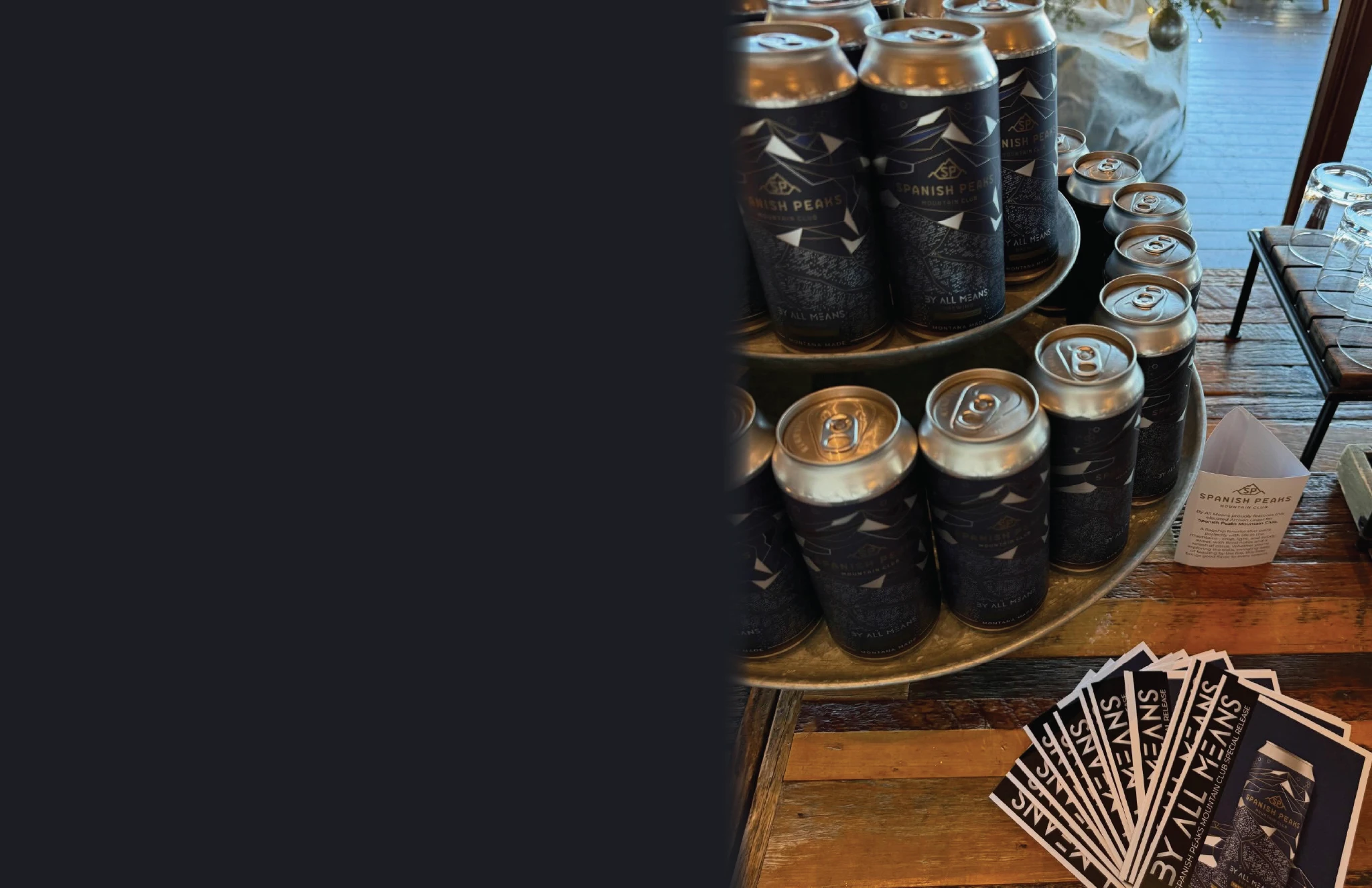 Spanish Peaks Mountain Club X By All Means Brewing Collaboration